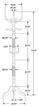 Achelle Coat Rack - Michael's Discount Furniture