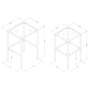 Leilani Nesting Table Set - Michael's Discount Furniture