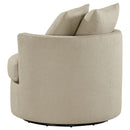 Debbie Swivel Accent Chair - Michael's Discount Furniture
