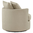 Debbie Swivel Accent Chair - Michael's Discount Furniture