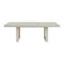 Avalanche Rectangular Dining Table with 18" Leaf in Antique White