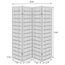 Roberto Four-Panel Room Divider - Michael's Discount Furniture