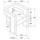 Petra Accent Chair - Michael's Discount Furniture