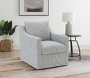 Winter Swivel Accent Chair - Michael's Discount Furniture