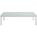 Harmony Outdoor Patio Aluminum Coffee Table