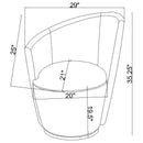 Nueva Swivel Accent Chair - Michael's Discount Furniture