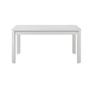Travis Youth 5PC Dining Set with Table and 4 Chairs in White
