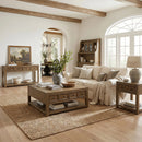Heritage & Home End Table in Oak Brown