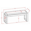 Aiden Accent Bench - Michael's Discount Furniture