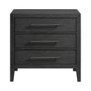 Versailles Contemporary 3-Drawer Nightstand