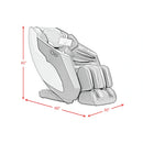 Enrich Massage Chair in Navy PU