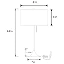 Elmira Table Lamp - Michael's Discount Furniture