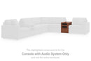 Modmax Balanced Sectional with Audio and Storage Consoles - Michael's Discount Furniture