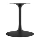 Lippa 78" Oval Artificial Marble Dining Table