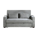9238GY-3CL - Convertible Studio Sofa with Pull-out Bed - Michael's Discount Furniture