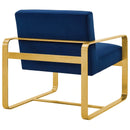 Astute Performance Velvet Armchair
