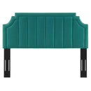 Alyona Channel Tufted Performance Velvet King/California Headboard