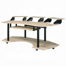 Eleazar 83-Inch Music Studio Desk - Michael's Discount Furniture