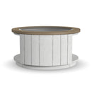 Melody Round Coffee Table with Casters - Michael's Discount Furniture