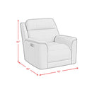 Mustang Living Room Set in Aline