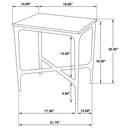 Baldwin Side Table - Michael's Discount Furniture