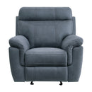 9301BUE-1 - Glider Reclining Chair - Michael's Discount Furniture