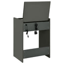 Danbury Makeup Vanity Table with LED Mirror and Stool - Michael's Discount Furniture