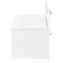 Flora Makeup Vanity Table with LED Mirror and Stool - Michael's Discount Furniture