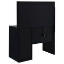 Flora Makeup Vanity Table with LED Mirror and Stool - Michael's Discount Furniture