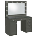 Acena Makeup Vanity Table with LED Mirror - Michael's Discount Furniture