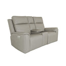 Vernon Latitudes Power Reclining Loveseat with Console, Power Headrests, Lumbar, Heat & Massage - 5000008262 - Michael's Discount Furniture