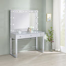 Umbridge Makeup Vanity Table with LED Mirror - Michael's Discount Furniture