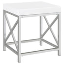 Eliza Makeup Vanity Table with LED Mirror and Stool - Michael's Discount Furniture