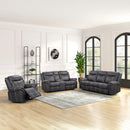 Power Motion Glider Loveseat w/USB Port