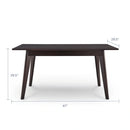 Oracle 47" Rectangle Dining Table