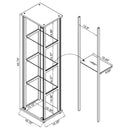 Cyclamen Curio Cabinet - Michael's Discount Furniture