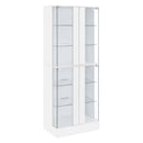 Cabra Curio Cabinet with LED Lighting - Michael's Discount Furniture
