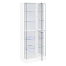 Cabra Curio Cabinet with LED Lighting - Michael's Discount Furniture