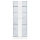 Cabra Curio Cabinet with LED Lighting - Michael's Discount Furniture