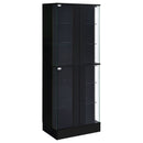 Cabra Curio Cabinet with LED Lighting - Michael's Discount Furniture