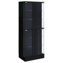Cabra Curio Cabinet with LED Lighting - Michael's Discount Furniture