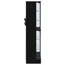 Cabra Curio Cabinet with LED Lighting - Michael's Discount Furniture