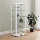 Aero Curio Cabinet with LED Lighting - Michael's Discount Furniture