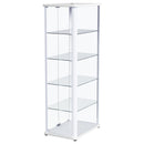 Aero Curio Cabinet with LED Lighting - Michael's Discount Furniture