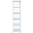 Aero Curio Cabinet with LED Lighting - Michael's Discount Furniture