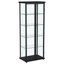 Aero Curio Cabinet with LED Lighting - Michael's Discount Furniture