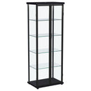 Aero Curio Cabinet with LED Lighting - Michael's Discount Furniture