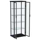 Aero Curio Cabinet with LED Lighting - Michael's Discount Furniture
