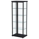 Aero Curio Cabinet with LED Lighting - Michael's Discount Furniture