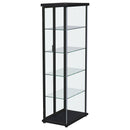 Aero Curio Cabinet with LED Lighting - Michael's Discount Furniture